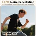 Thumbnail 2 de Ecouteurs Bluetooth 5.4 avec réduction 4 ENC, 56H 🎧