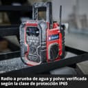 Thumbnail 10 de Einhell Te-CR 18 Li radio de chantier DAB+ 18 V 📻
