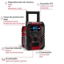 Thumbnail 2 de Einhell Te-CR 18 Li radio de chantier DAB+ 18 V 📻