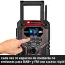 Thumbnail 7 de Einhell Te-CR 18 Li radio de chantier DAB+ 18 V 📻