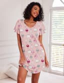 Thumbnail 2 de Ekouaer Chemises de Nuit Femme S-XXL 📷