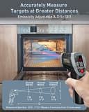 Thumbnail 4 de Eventek Thermomètre infrarouge 3 en 1 -50°C~600°C ⚙️