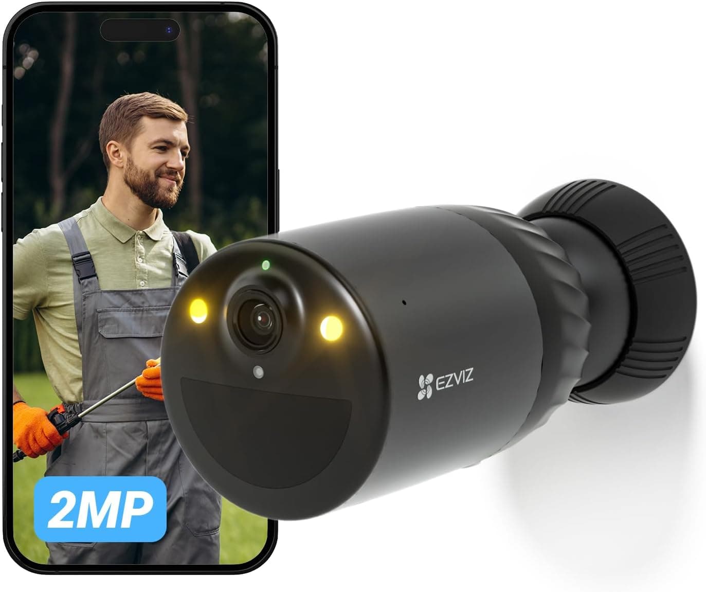 EZVIZ BC1C Caméra surveillance 1080P, 210 jours autonomie 📷