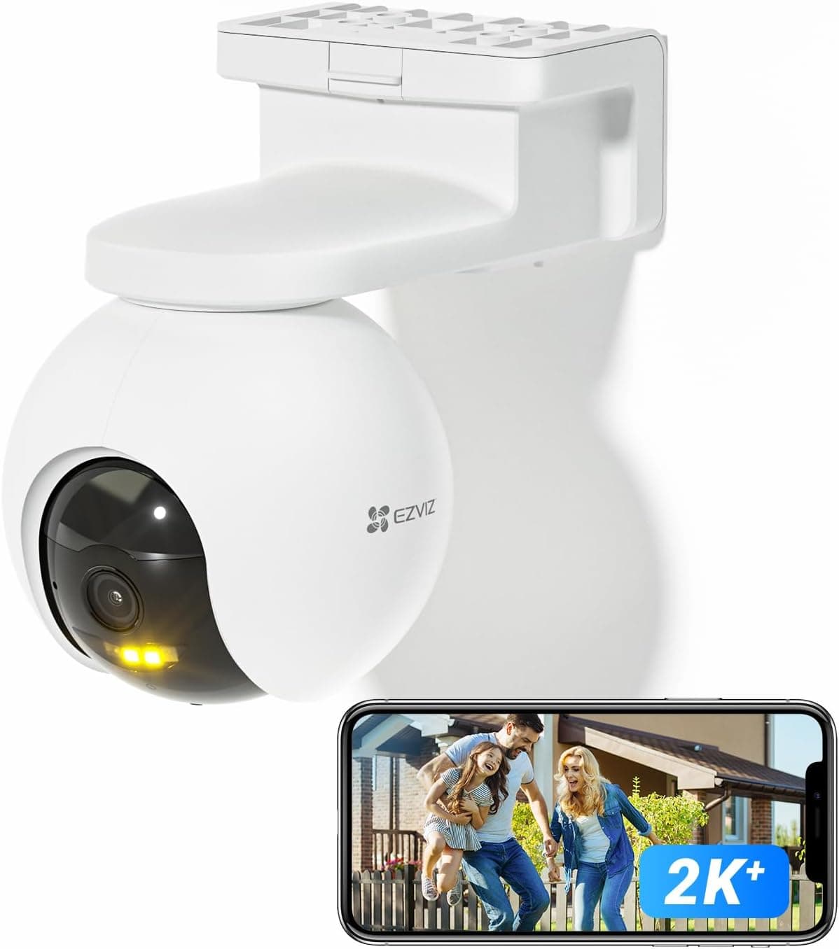 EZVIZ HB8 Caméra surveillance 2K+ batterie 10400 mAh 📷