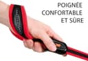 Thumbnail 2 de Ferplast Laisse chien ERGOCOMFORT - nylon rouge 120 cm 📟