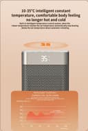 Thumbnail 4 de FGHB Radiateur 2000 W, 70° oscillation ⚡