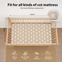 Thumbnail 2 de FIEMOL Drap Housse 60 x 120 cm – lot de 3 microfibre douceur 🛏️