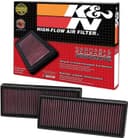 Thumbnail principal de K&N Filtre à air de remplacement 2 pièces pour Mercedes 🚗