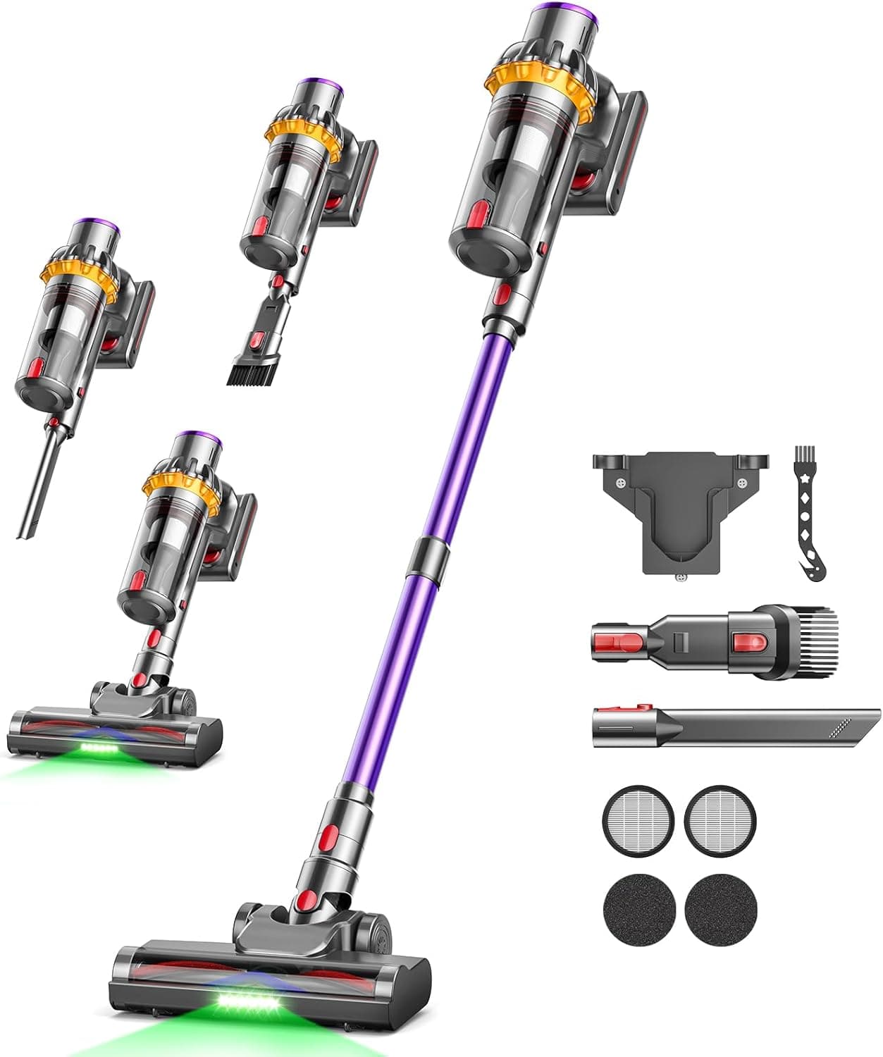 Fitnynxos 70 Min aspirateur balai sans fil 580W 📱