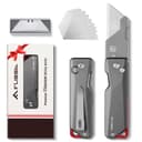 Thumbnail principal de FLISSA Cutter Titane, 10 lames, corps monobloc ⚙️