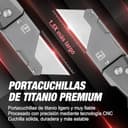 Thumbnail 1 de FLISSA Cutter Titane, 10 lames, corps monobloc ⚙️