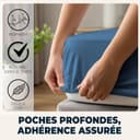 Thumbnail 3 de Flowen Housse drap 140x190 cm 🛏️