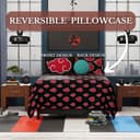 Thumbnail 2 de Franco Naruto Akatsuki Parure de lit microfibre ⌚