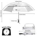 Thumbnail 2 de G4Free Grand parapluie portable 157,5 cm 🌤️