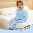 Thumbnail 1 de Gigoteuse avec pieds Surpyjama bébé 0-6 ans flanelle | Dors Bien ⌚