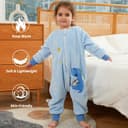 Thumbnail 2 de Gigoteuse avec pieds Surpyjama bébé 0-6 ans flanelle | Dors Bien ⌚