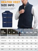 Thumbnail 6 de Gilet chauffant homme femme 6 zones ⚡