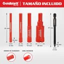 Thumbnail 1 de Goldblatt Forets Diamant 5 pièces ⚙️