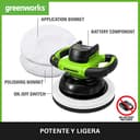 Thumbnail 1 de Greenworks G24BU10, polisseuse sans fil 2800 tr/min ⚙️