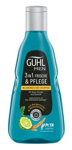 Guhl Shampooing pour homme 3 en 1 250 ml 🚿