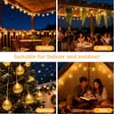 Thumbnail 6 de Guirlande Indrnif 4,8 m avec 20 LED ⚡