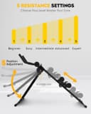 Thumbnail 2 de GUUG Machine Abdo Abdominaux Mulitfonction Pliable ⌚