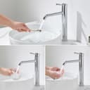 Thumbnail 3 de HanCrobiyx Mitigeur Lavabo haut pour vasque, bec 194 mm 🚿