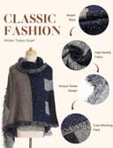 Thumbnail 2 de Heekpek Grand Tartan Châle 🧣