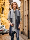 Thumbnail 5 de Heekpek Grand Tartan Châle 🧣