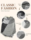 Thumbnail 2 de Heekpek Grand Tartan Châle 🌿