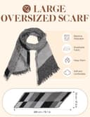 Thumbnail 4 de Heekpek Grand Tartan Châle 🌿