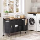 Thumbnail 1 de HOOBRO Panier à linge 4 compartiments ⚙️