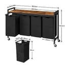 Thumbnail 2 de HOOBRO Panier à linge 4 compartiments ⚙️