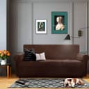 Thumbnail 1 de Housse de chaise CHELZEN velours, 1 place 🛋️