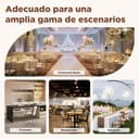 Thumbnail 6 de Housse de chaise Dioxide, 4 pièces imperméable ⚙️