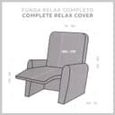 Thumbnail 5 de Housse de fauteuil Relax 1 place TEXTIL-HOME 🚙