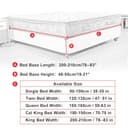 Thumbnail 5 de Housse de lit DUJUIKE en velours, grise, 200–210 cm 🛏️