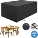 Thumbnail 4 de Housse salon de jardin et table rectangulaire Schwarz 270×180×89cm 📺