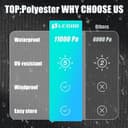 Thumbnail 5 de Housse table extérieure 180x120x15cm LCGOD ⌚