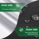 Thumbnail 4 de Housse de table Neuradical 170x95x75 cm 🛋️