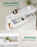 Thumbnail 3 de Hzuaneri Armoire à chaussures 20 paires SR56703X 🧰