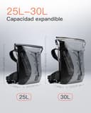 Thumbnail 1 de Inateck Sac à dos vélo étanche 25–30 L multifonctionnel pour randonnée 🚲