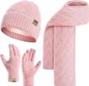 Thumbnail 2 de INSISMY Pack bonnet, écharpe et gants tactiles pour femme 🧣