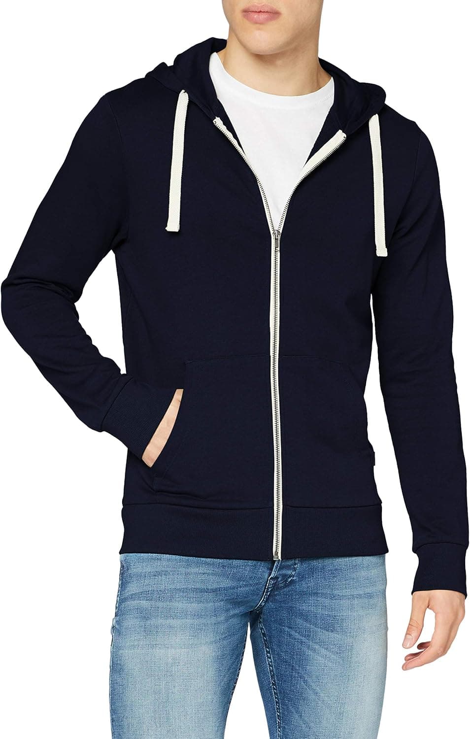 JACK & JONES Male Kapuzenjacke veste à capuche unie 🧥