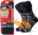 Thumbnail principal de JARSEEN Hiver chaussettes thermiques en laine doublée 🎽