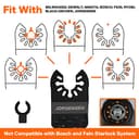 Thumbnail 1 de JORGENSEN 3 lames de scie oscillante ⚙️