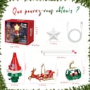 Thumbnail 6 de Jubilin Étoile de Noël avec lumière LED ⚡