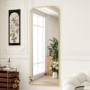 Thumbnail 1 de Koonmi Miroir cadre minimaliste 142 x 52 cm, miroir pleine longueur 📷