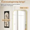 Thumbnail 3 de Koonmi Miroir cadre minimaliste 142 x 52 cm, miroir pleine longueur 📷