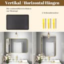 Thumbnail 6 de Koonmi Morden miroir mural doré 61 x 91 cm ⌚